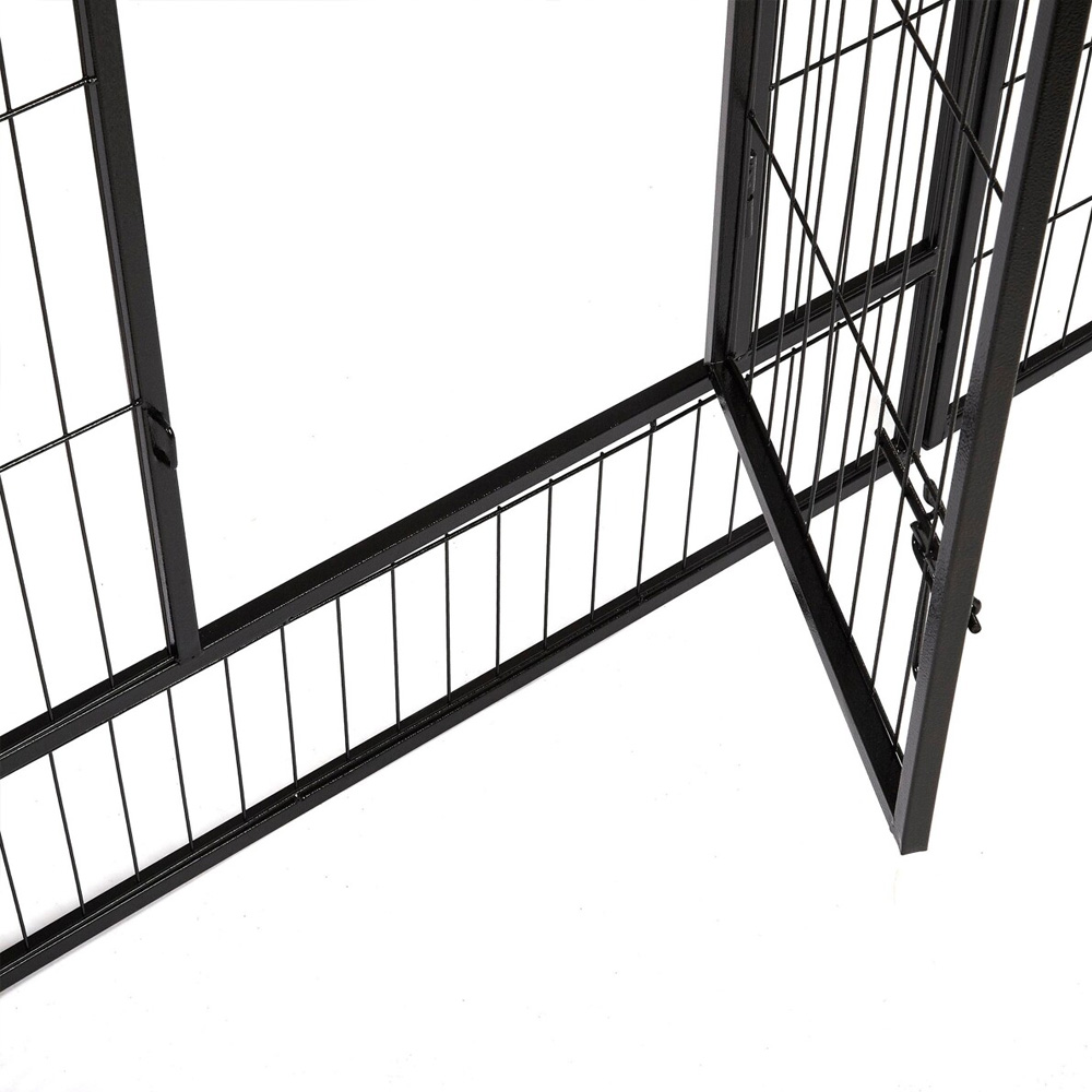 Happet Kojec Metalowy dla Psa z Progiem XL Heavy 76×120cm
